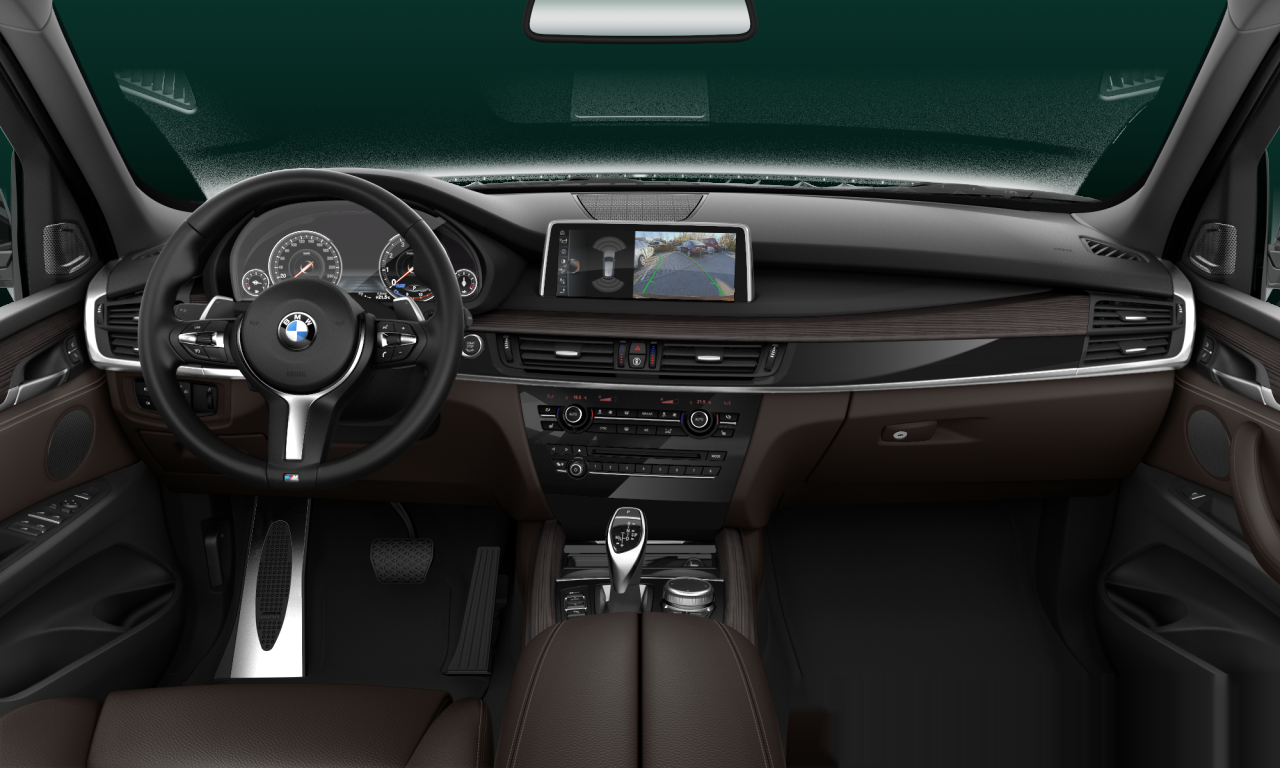 Interior of BMW X5 xDrive35i (F15), VIN WBAKR0109J0X60648