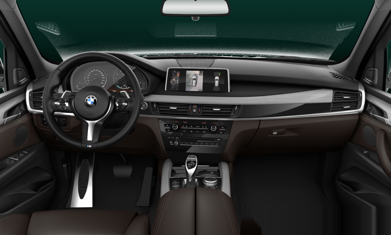 Interior of 2014 BMW X5 xDrive35i (F15), VIN WBAKR020400C46027