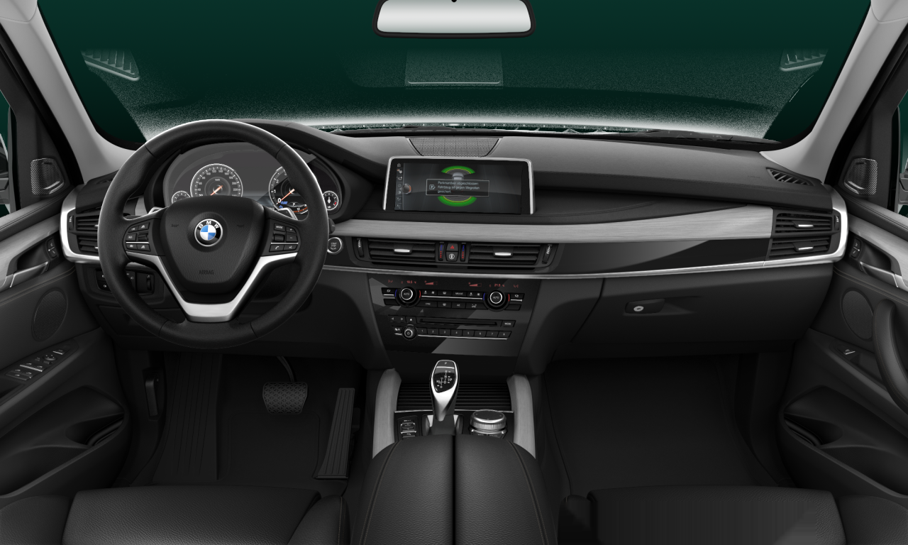 Interior of BMW X5 xDrive35i (F15), VIN WBAKR020900S46389
