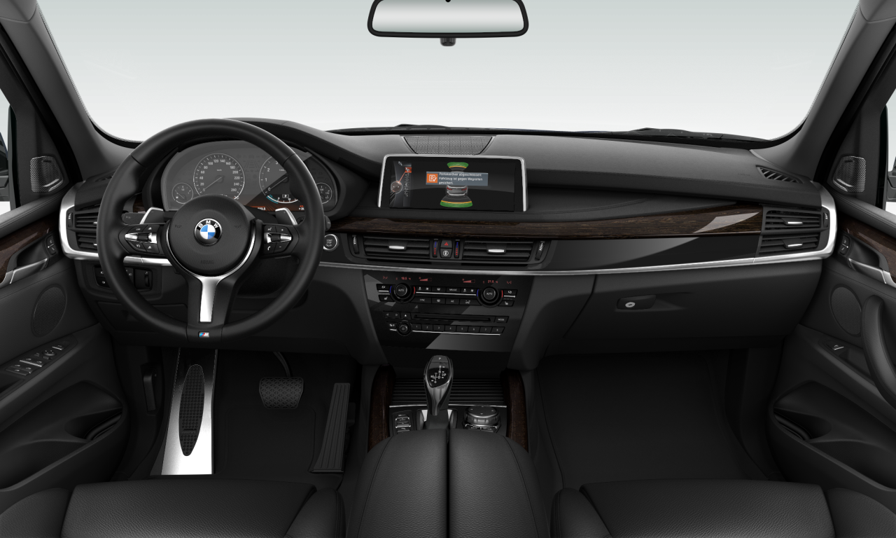 Interior of 2015 BMW X5 xDrive50i (F15), VIN WBAKR620X00M99630