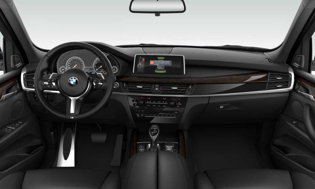 Interior of BMW X5 xDrive50i (F15), VIN WBAKR620X00M99756