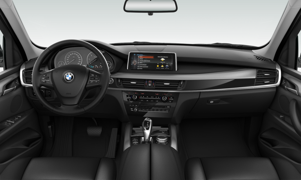 Interior of BMW X5 sDrive25d (F15), VIN WBAKS020500H92615