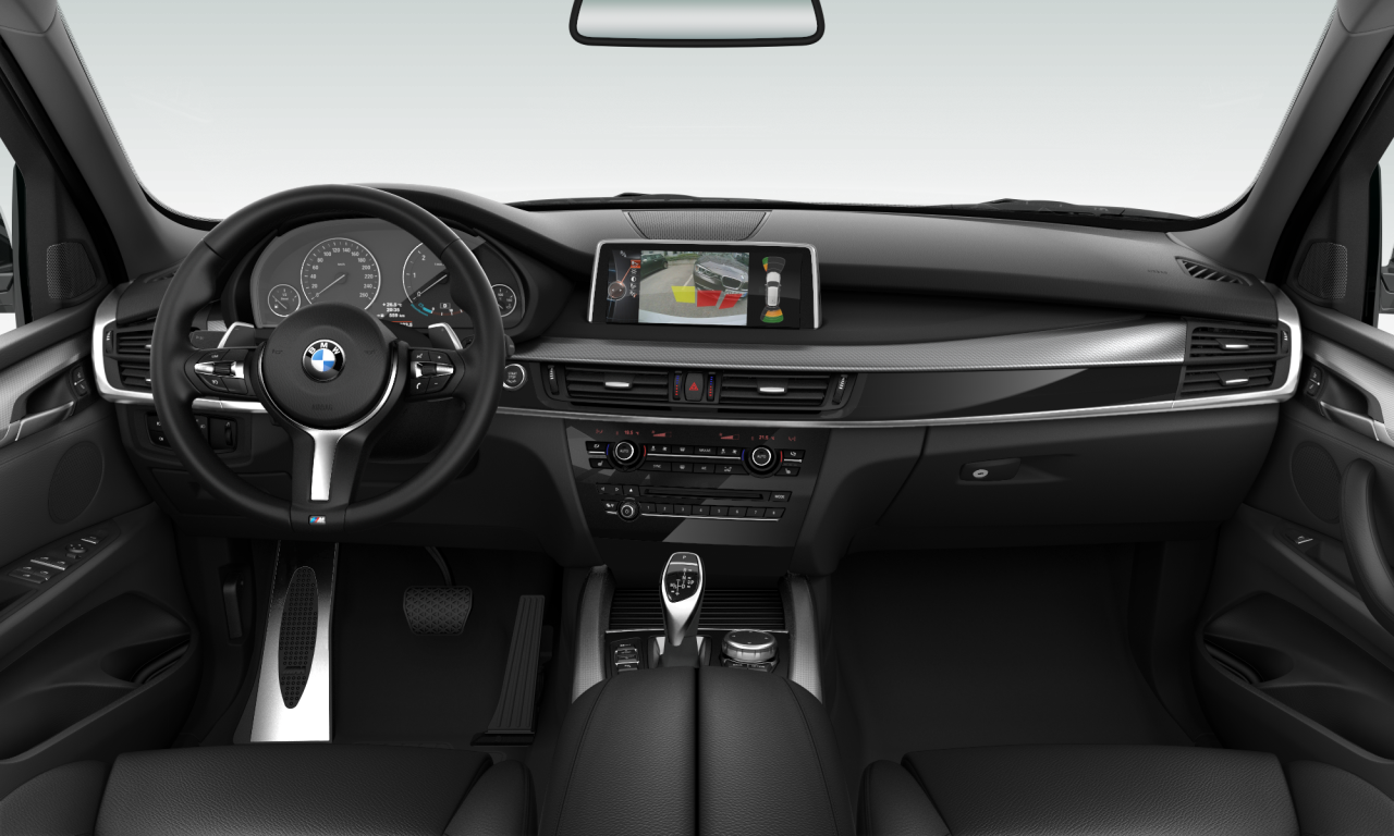 Interior of BMW X5 xDrive25d (F15), VIN WBAKS220200C48097