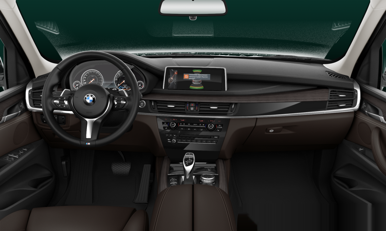 Interior of BMW X5 xDrive25d (F15), VIN WBAKS220800K87239