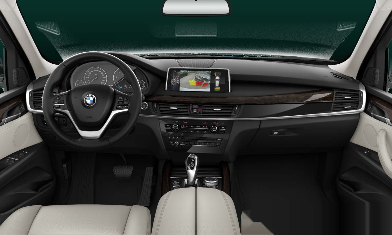 Interior of BMW X5 xDrive25d (F15), VIN WBAKS220X00C48770