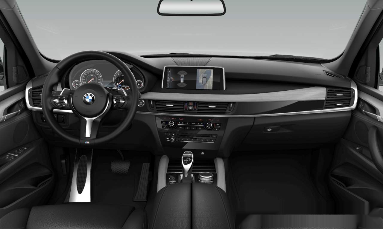 Interior of BMW X5 xDrive30d (Sports Activity Vehicle (5 Doors)), VIN WBAKS410100W59825