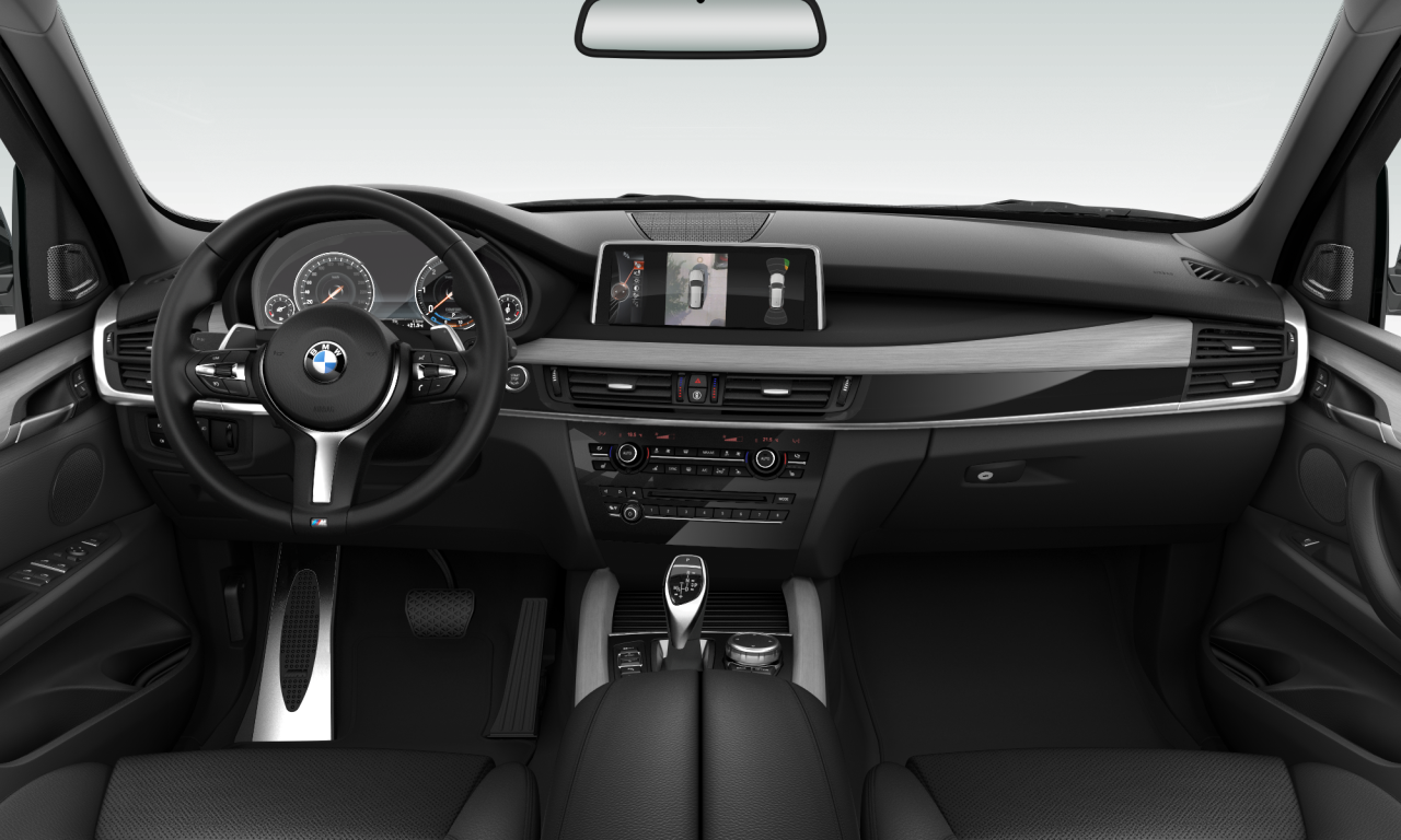 Interior of BMW X5 xDrive30d (F15), VIN WBAKS410300H66958