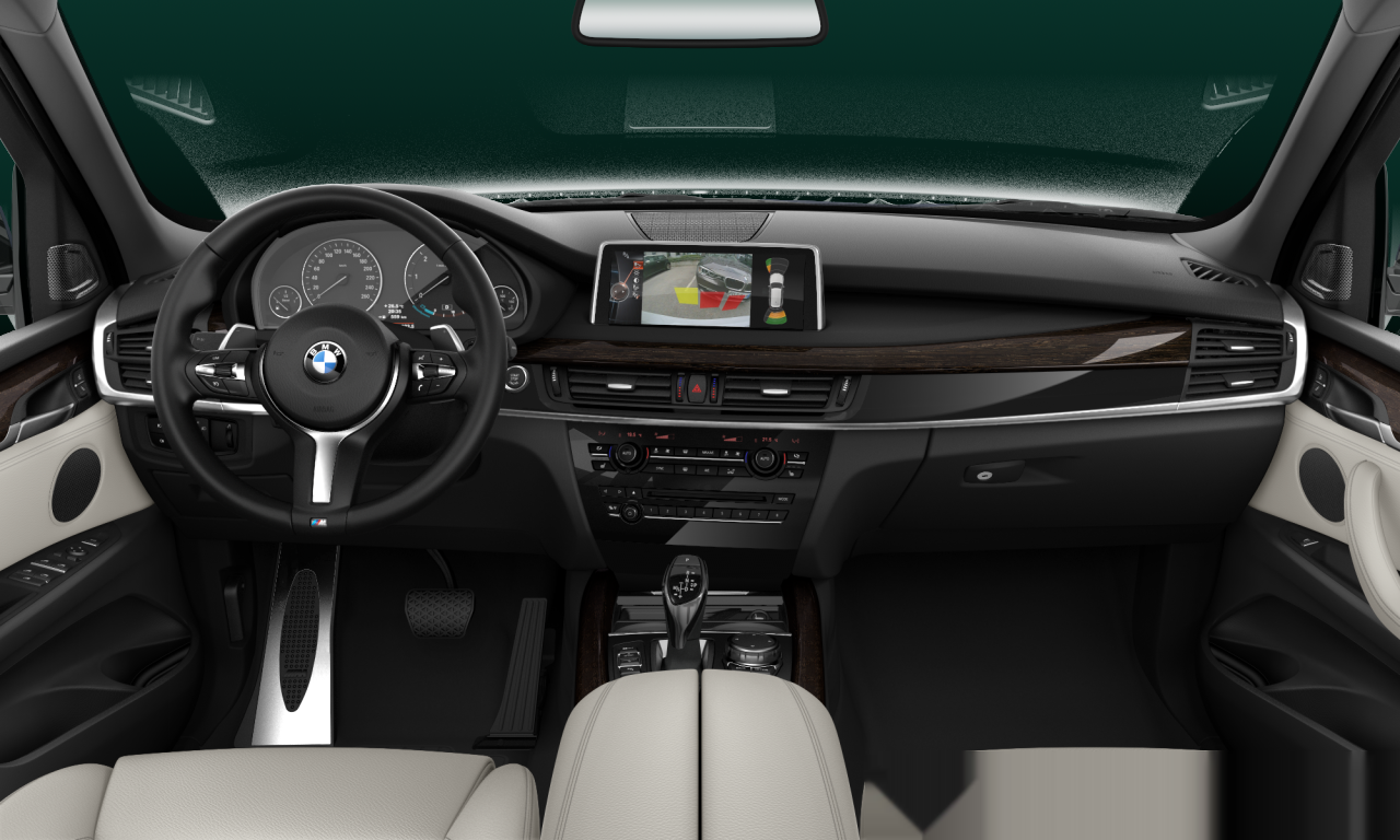 Interior of BMW X5 xDrive30d (F15), VIN WBAKS410500C38239