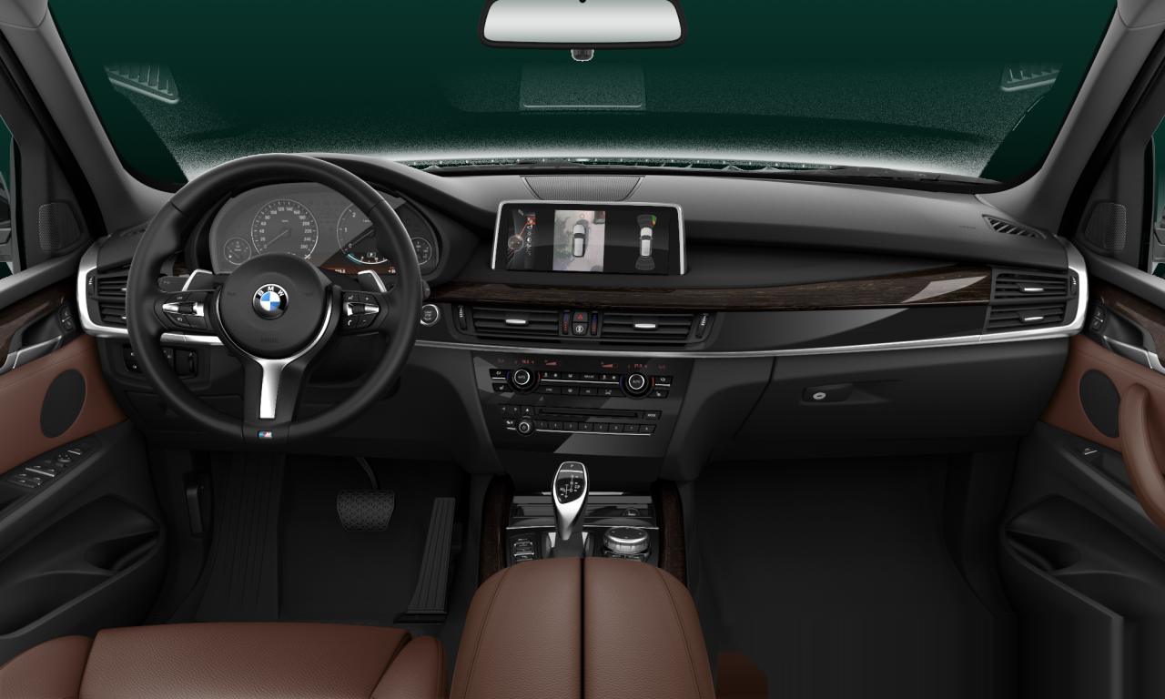 Interior of BMW X5 xDrive30d (F15), VIN WBAKS410700H51816