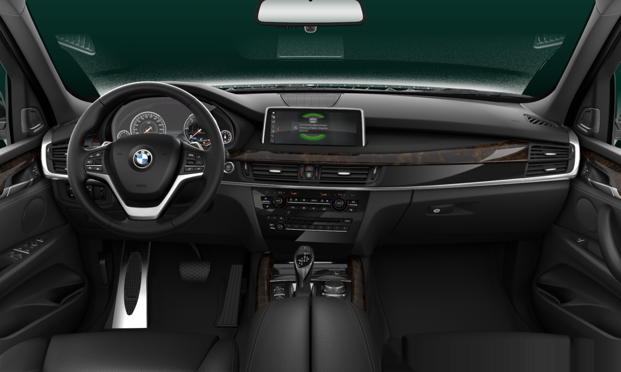 Interior of BMW X5 xDrive30d (F15), VIN WBAKS410X00Y69114