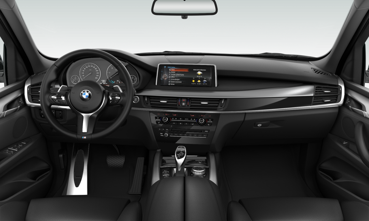 Interior of BMW X5 xDrive30d (F15), VIN WBAKS420300J57820