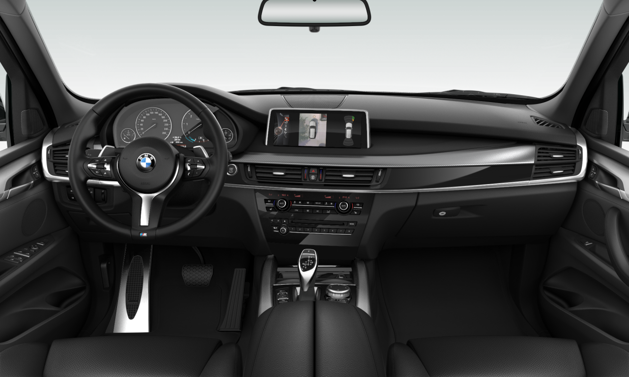 Interior of BMW X5 xDrive30d (F15), VIN WBAKS420800J54475