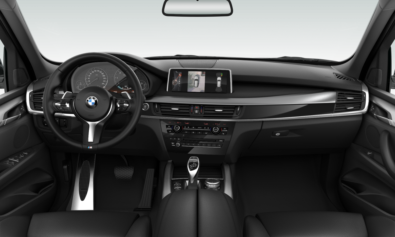 Interior of BMW X5 xDrive30d (F15), VIN WBAKS420900J43484