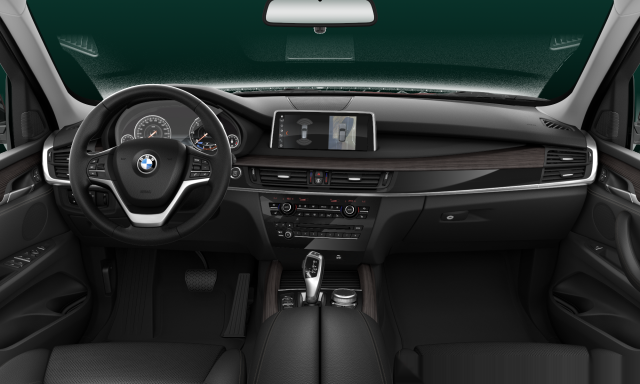 Interior of 2017 BMW X5 xDrive40d (F15), VIN WBAKS610300N71659