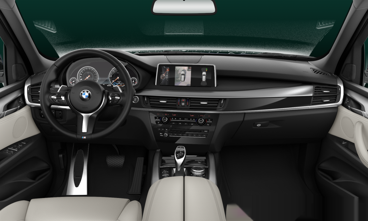 Interior of BMW X5 xDrive40d (F15), VIN WBAKS610900J90916