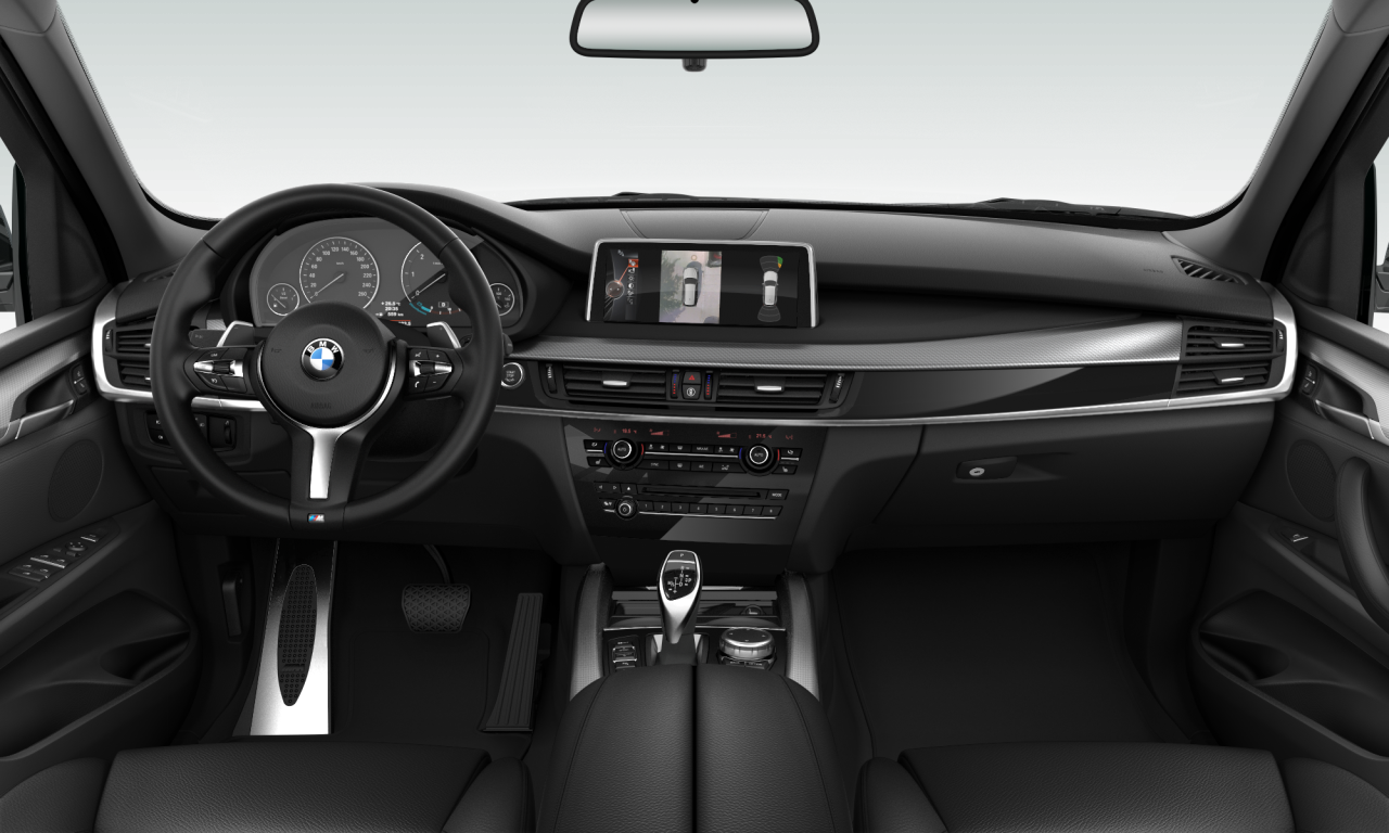 Interior of BMW X5 xDrive40d (F15), VIN WBAKS620000K77652