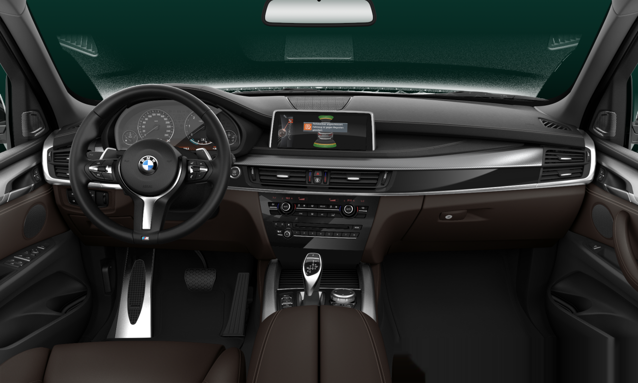 Interior of BMW X5 xDrive40d (F15), VIN WBAKS620100P87735