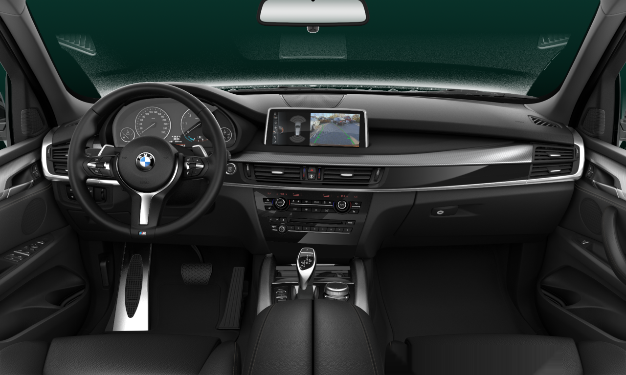 Interior of BMW X5 xDrive40d (F15), VIN WBAKS620100W98814