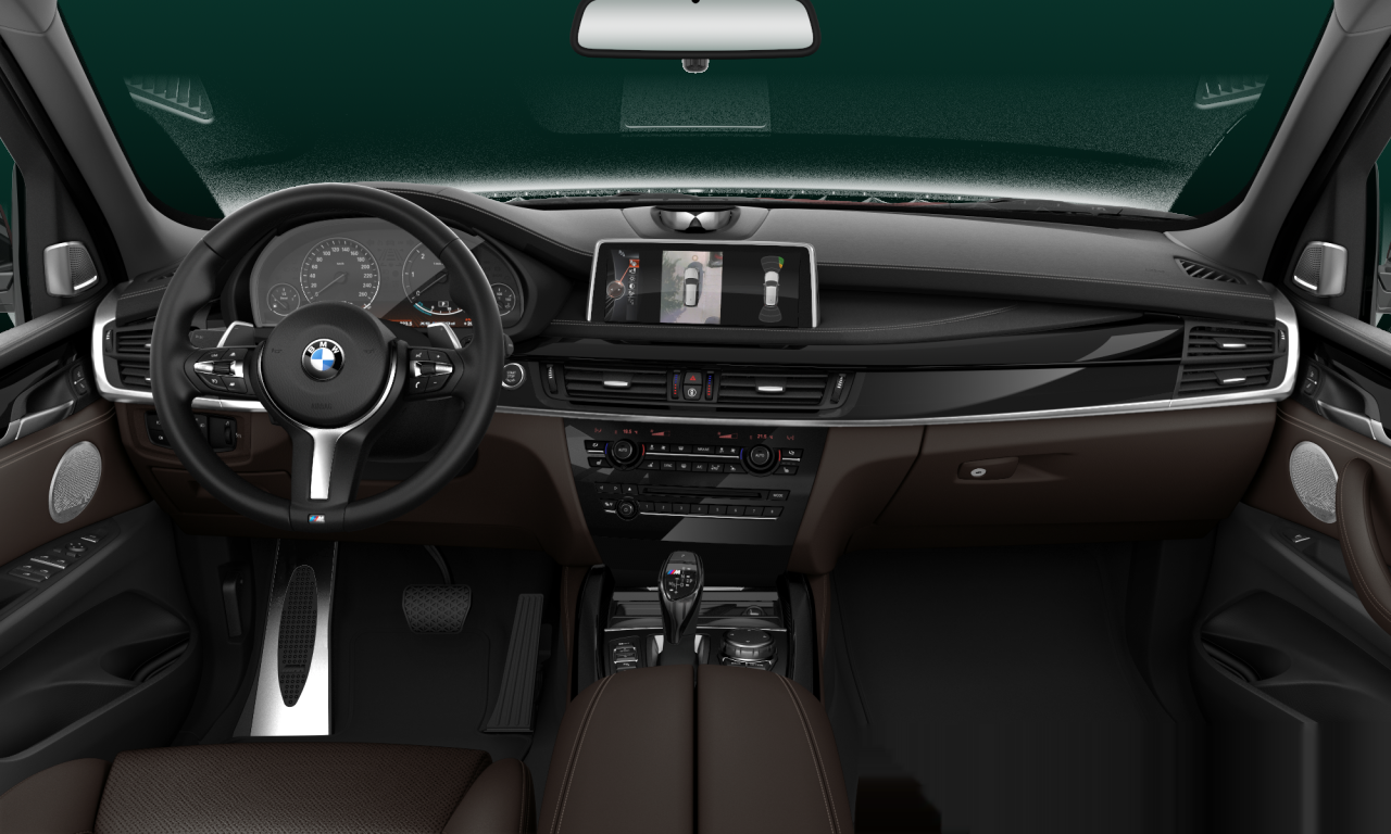 Interior of 2014 BMW X5 M50d (F15), VIN WBAKS810500H90279