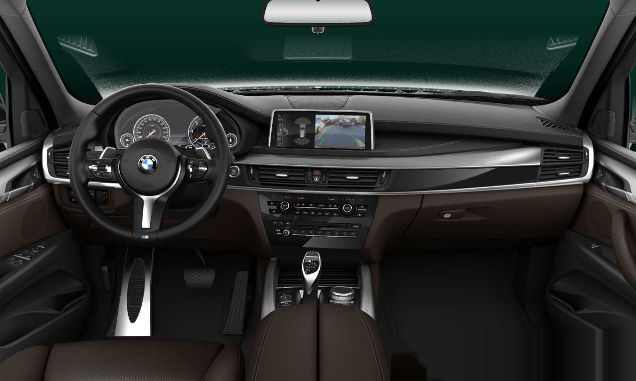 Interior of BMW X5 M50d (F15), VIN WBAKS810900S50530
