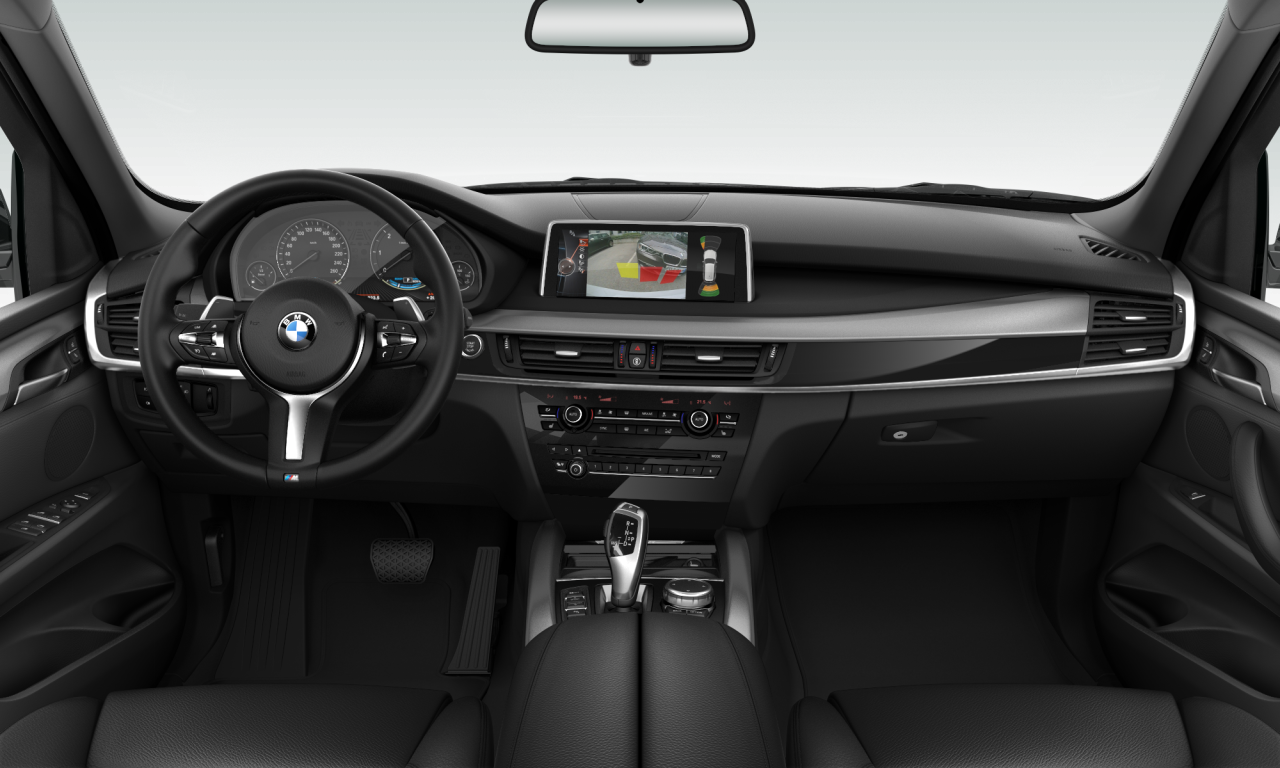 Interior of 2016 BMW X5 xDrive40e (F15), VIN WBAKT010300U30696