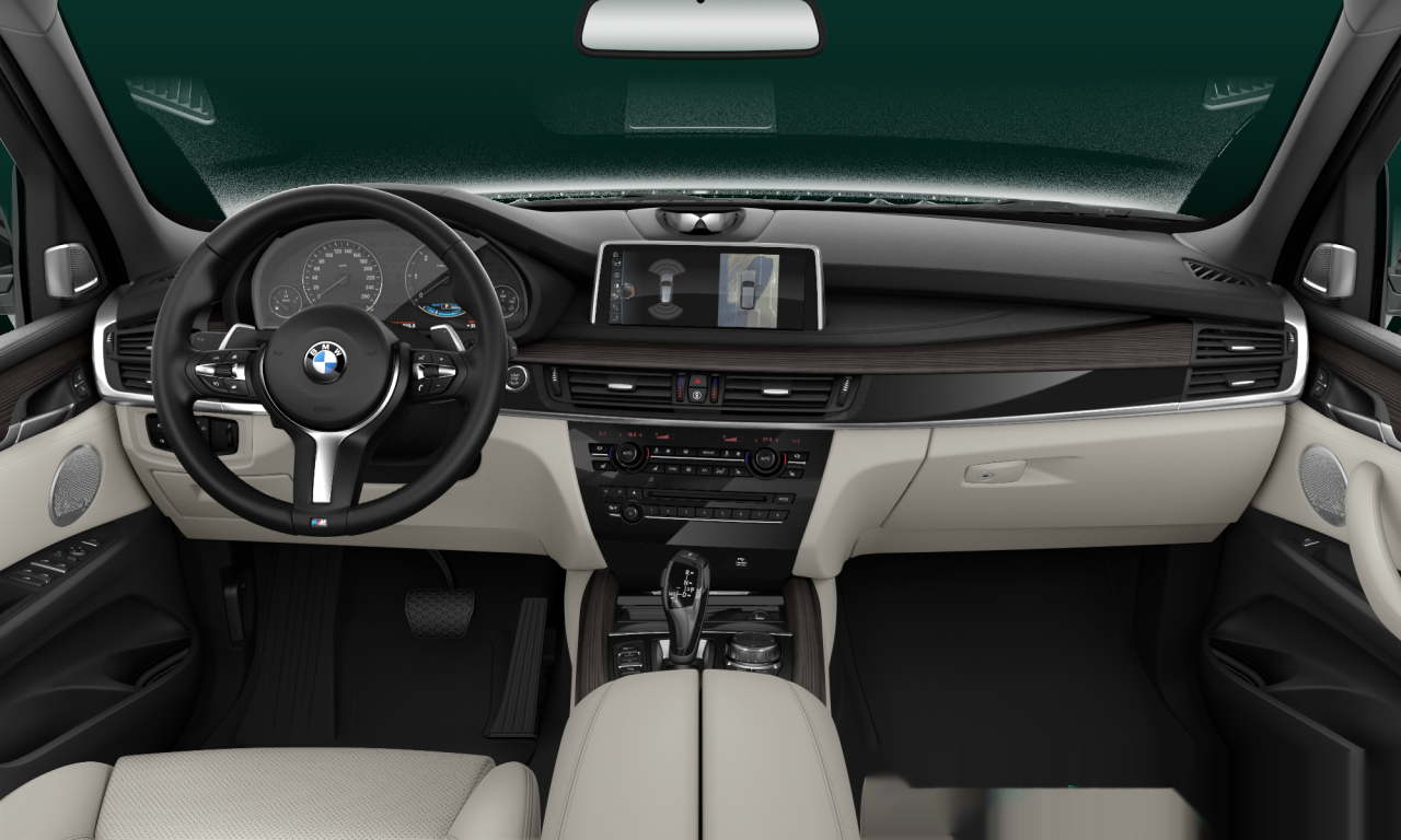 Interior of BMW X5 xDrive40e (F15), VIN WBAKT010300U32920