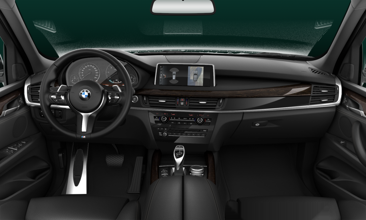 Interior of BMW X5 sDrive25d (F15), VIN WBAKT420100W34967