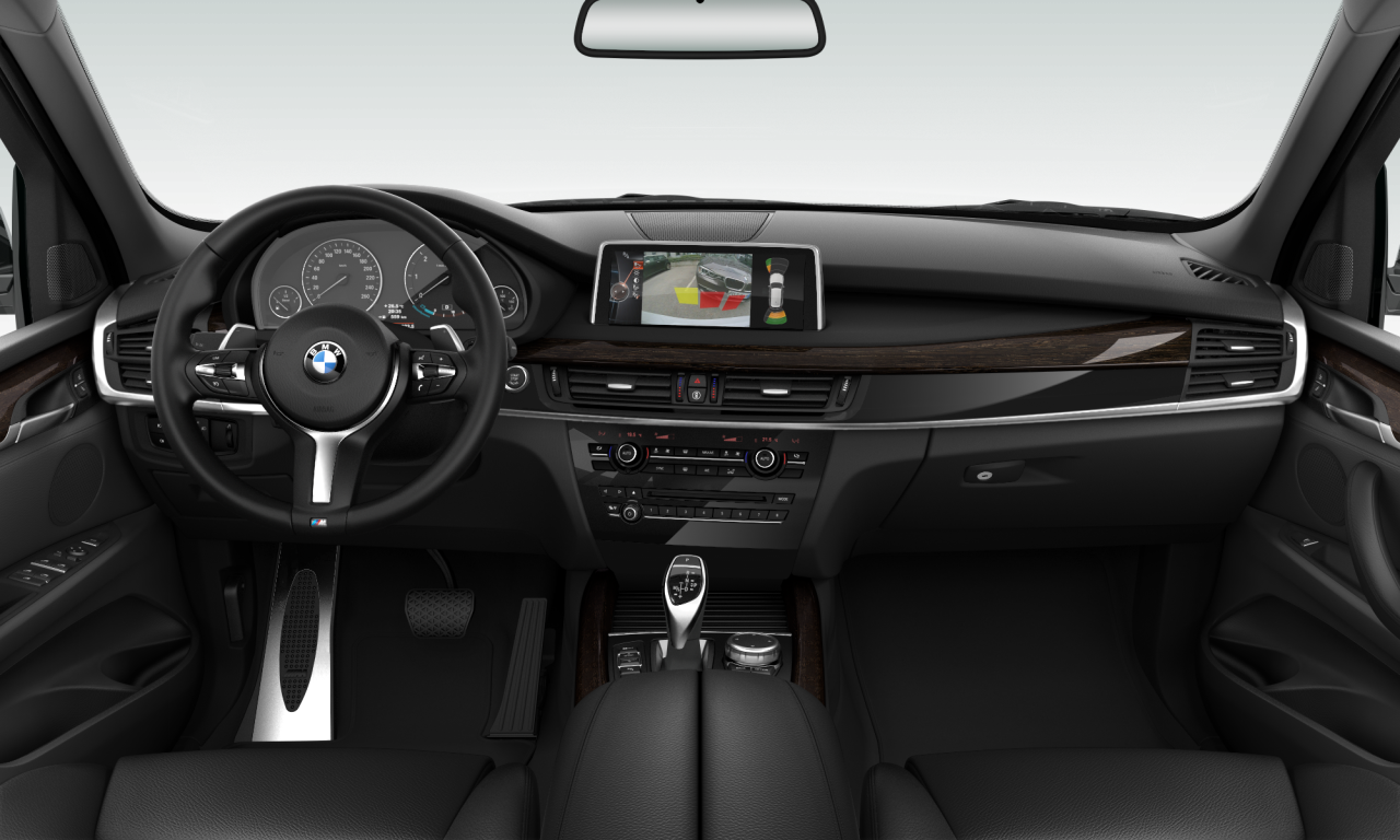 Interior of 2015 BMW X5 sDrive25d (F15), VIN WBAKT420500M46761