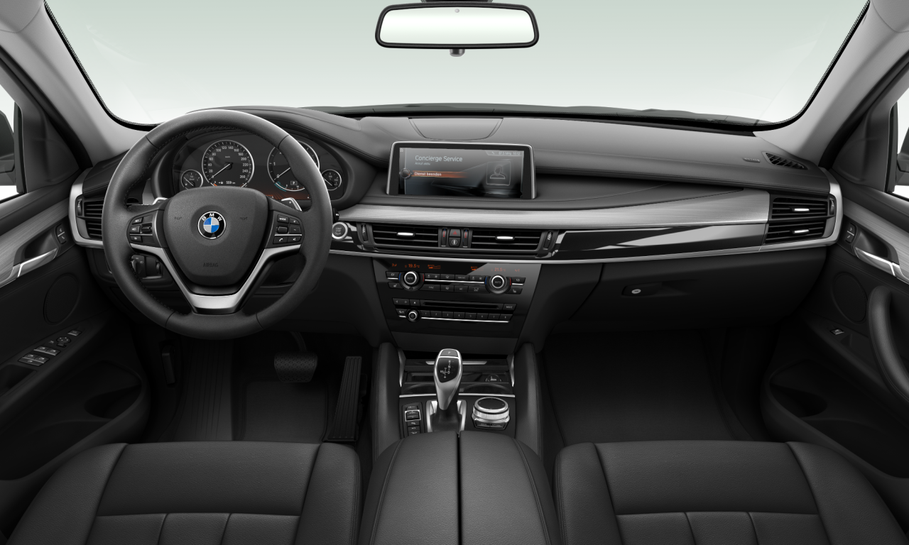 Interior of BMW X6 xDrive30d (F16), VIN WBAKV210700V39619