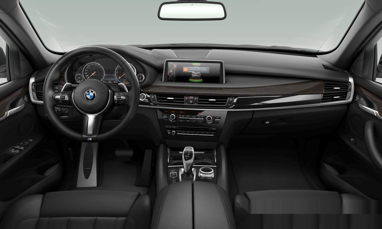 Interior of BMW X6 xDrive30d (Sports Activity Coupe (5 Doors)), VIN WBAKV220200R01015