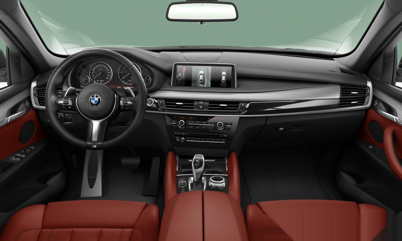 Interior of BMW X6 M50d (F16), VIN WBAKV610700S72781