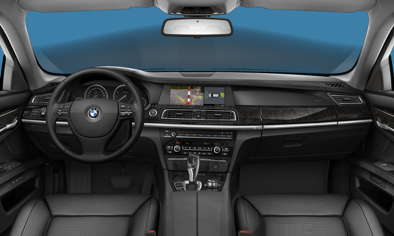 Interior of BMW ActiveHybrid 7 (F04), VIN WBAKX61000C782222