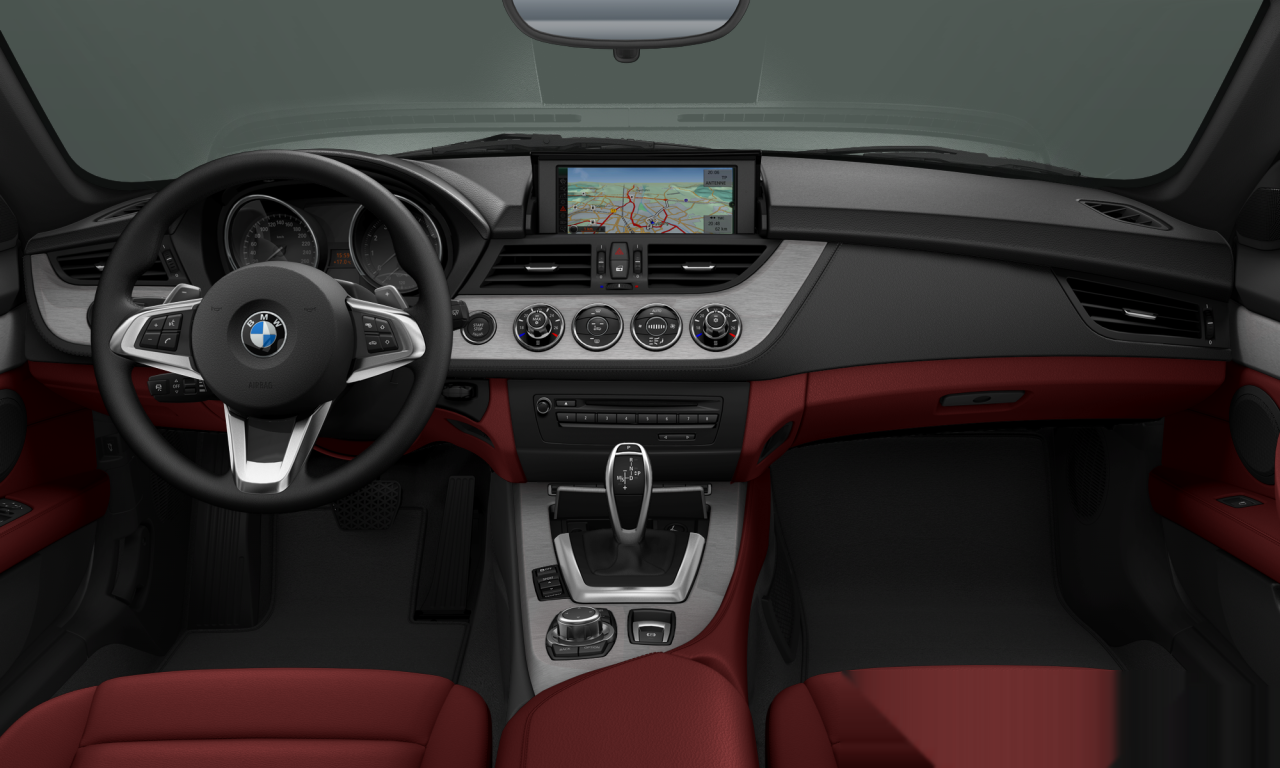 Interior of BMW Z4 sDrive20i (E89), VIN WBALL3106CE985994