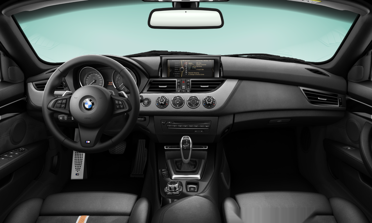 Interior of BMW Z4 sDrive20i (E89), VIN WBALL31070P552264