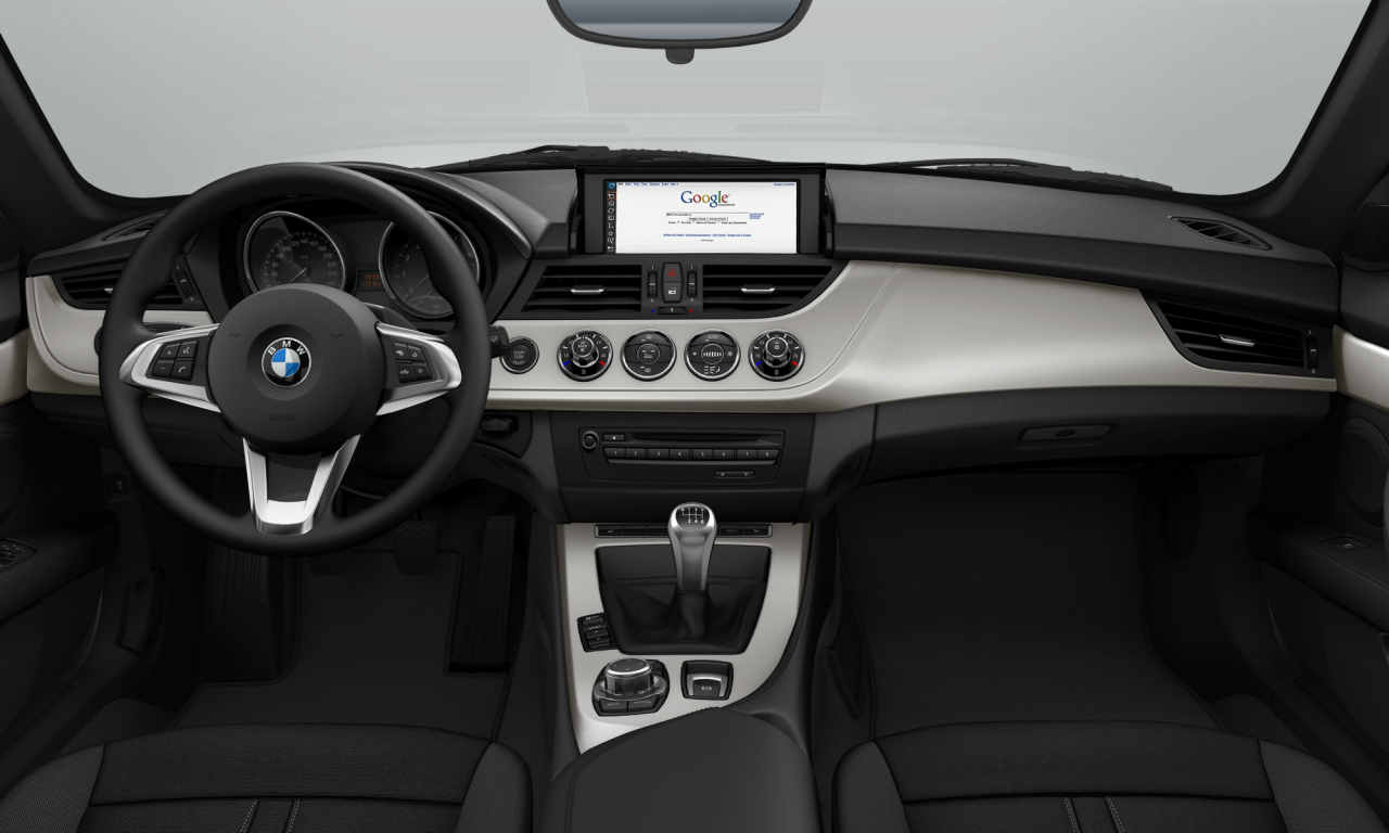 Interior of BMW Z4 sDrive20i (E89), VIN WBALL31080J246922