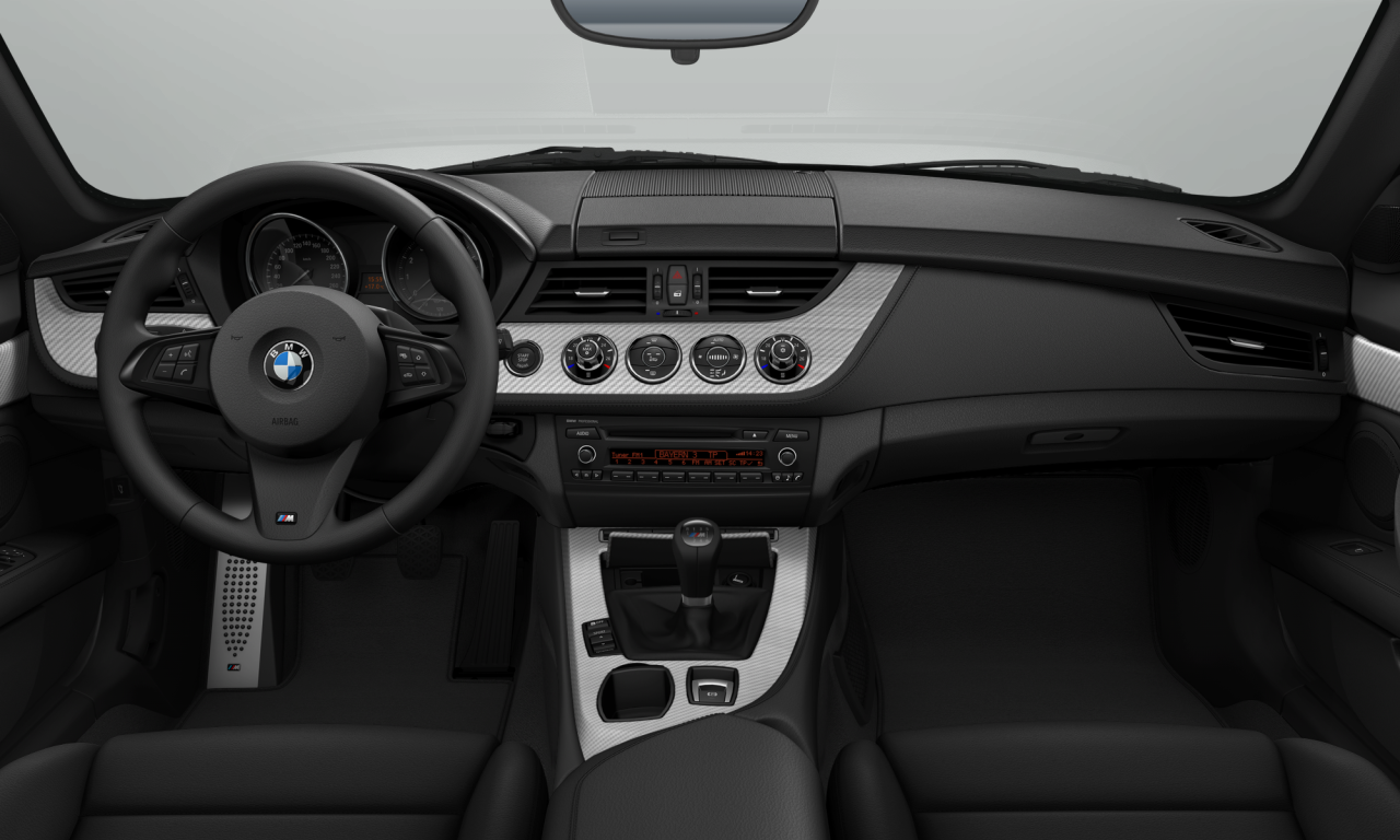 Interior of BMW Z4 sDrive23i (E89), VIN WBALM31060E503405