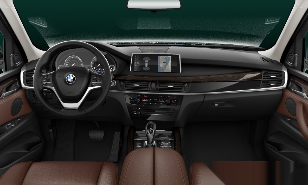 Interior of 2016 BMW X5 xDrive25d (F15), VIN WBALS010100V46535
