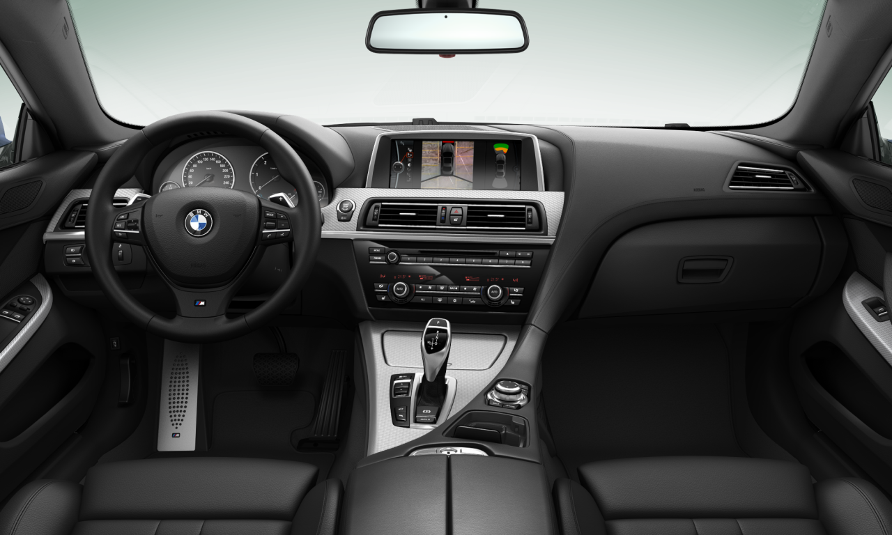Interior of 2011 BMW 640d (F13), VIN WBALX71070DW25744