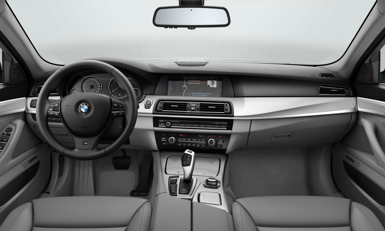 Interior of 2011 BMW 530d xDrive (F11), VIN WBAMW91070DV00553