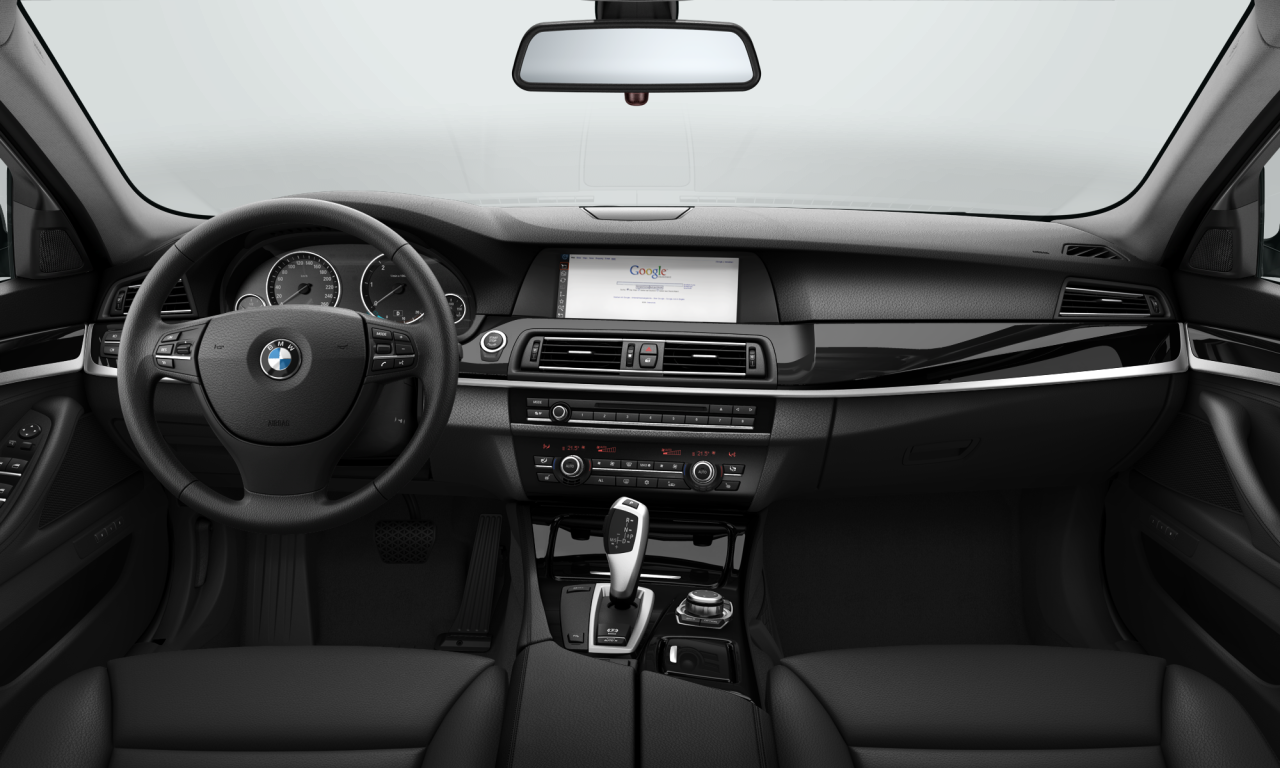 Interior of BMW 525d (F11), VIN WBAMX31050C794034