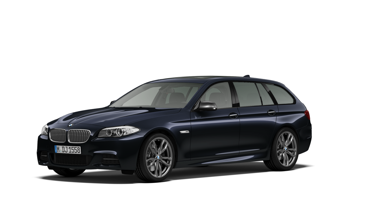 Exterior of 2013 BMW M550d xDrive (F11), VIN WBAMY91000D325587