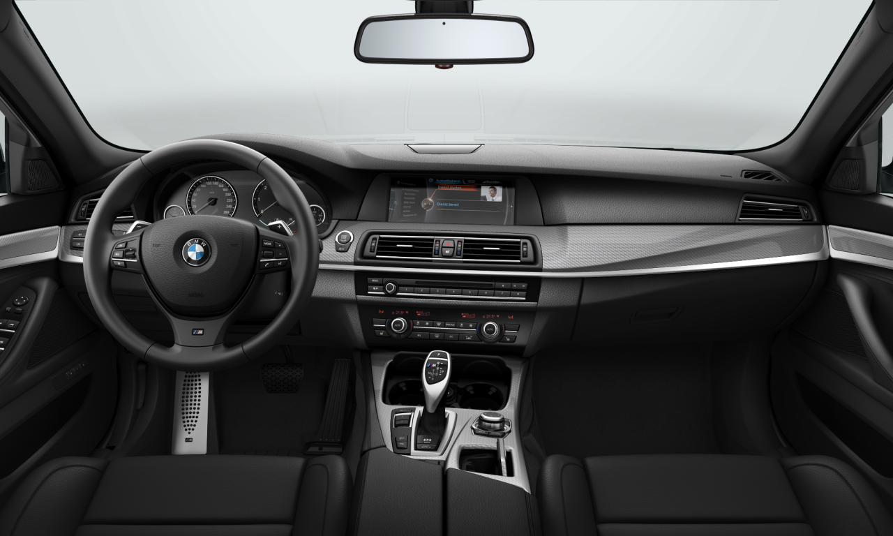Interior of 2013 BMW M550d xDrive (F11), VIN WBAMY91000D325587