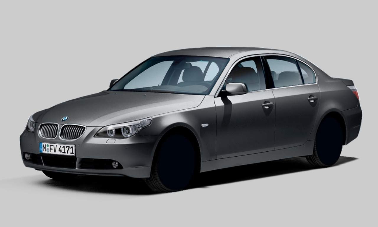 Exterior of BMW 520I (E60), VIN WBANA31070CN58779