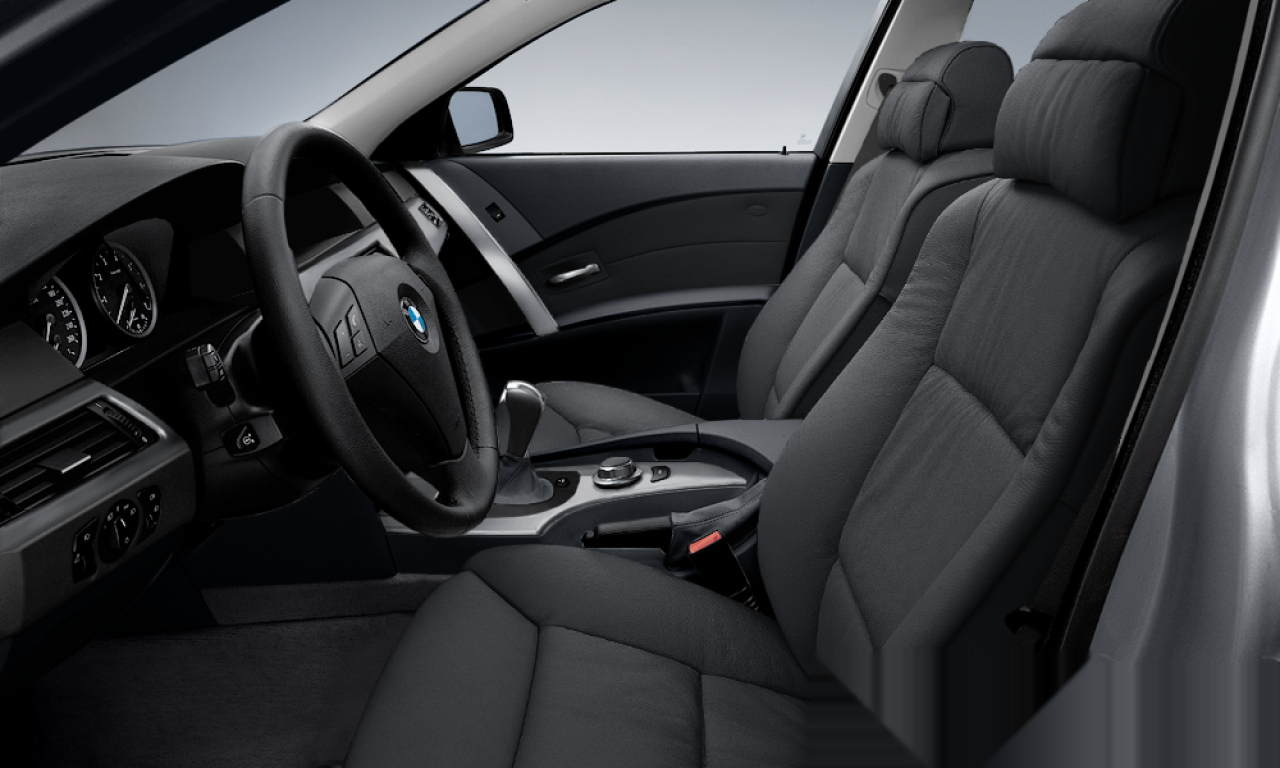 Interior of 2003 BMW 530I (E60), VIN WBANA71014B602584
