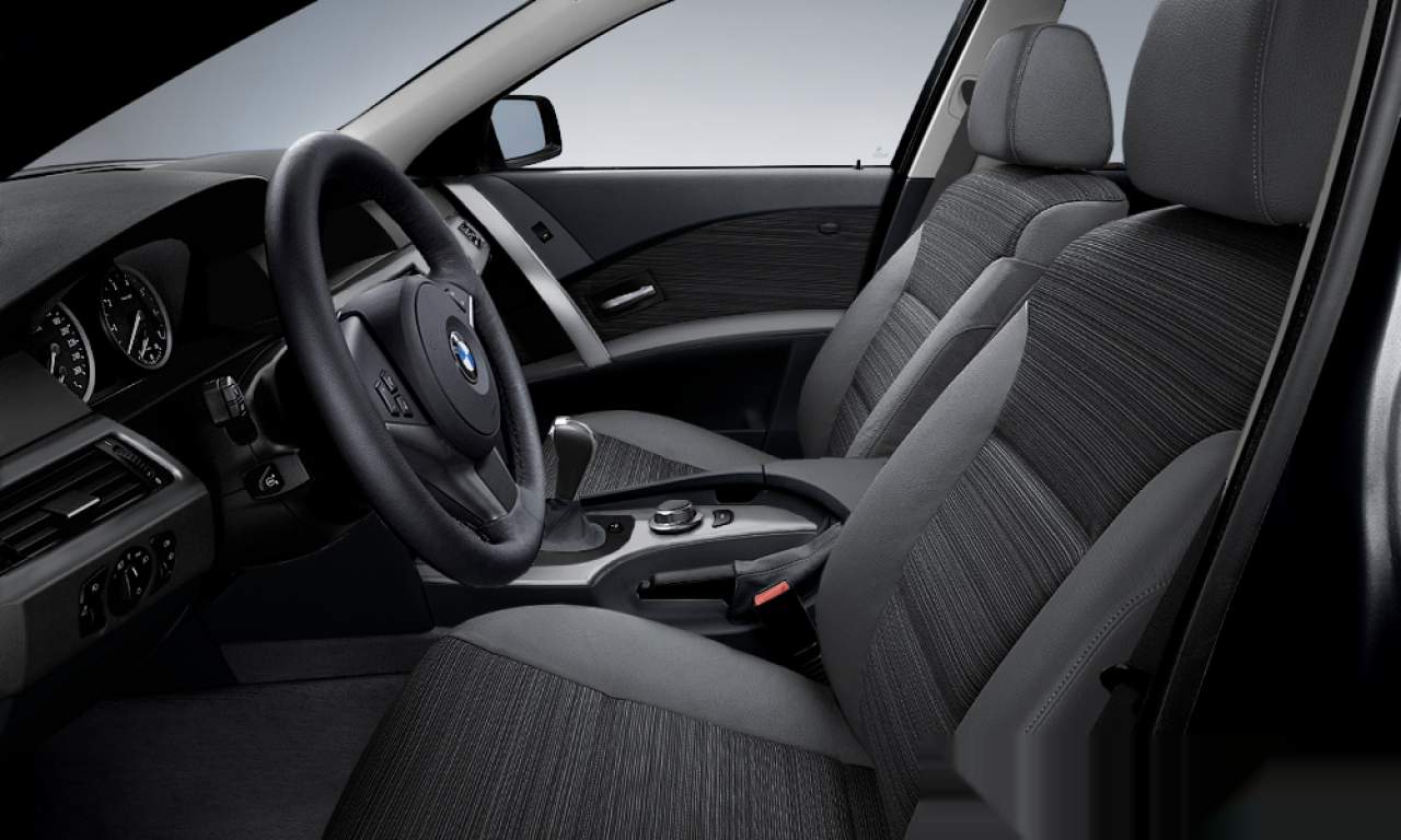 Interior of 2003 BMW 530I (E60), VIN WBANA71070B604687