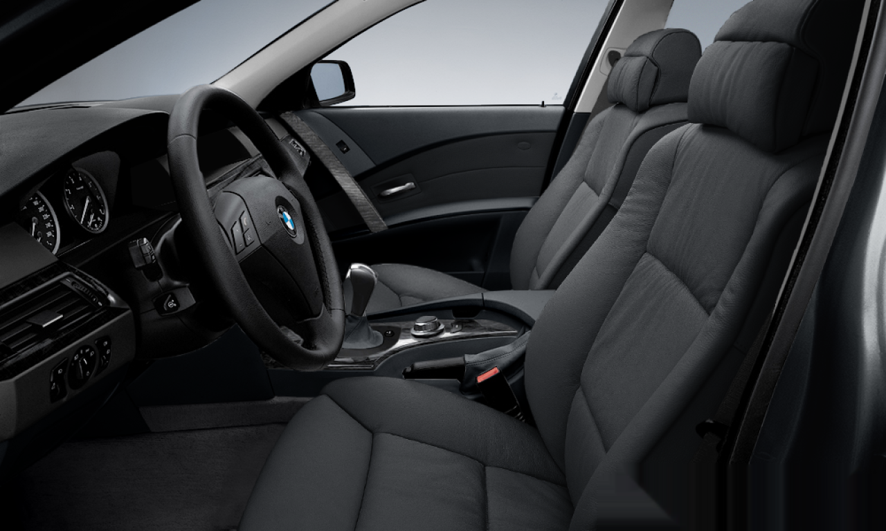 Interior of 2004 BMW 525d (E60), VIN WBANC51000B129317
