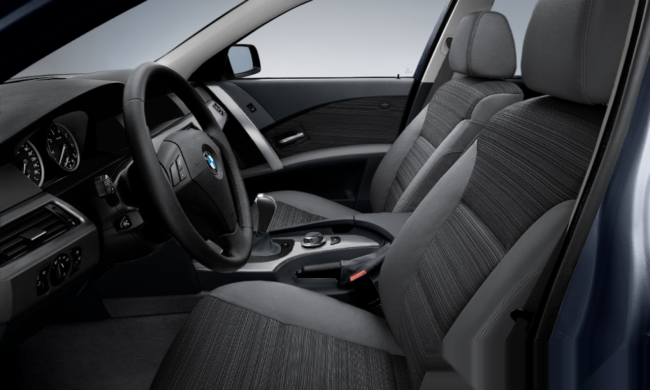 Interior of 2004 BMW 525d (E60), VIN WBANC51000B132184