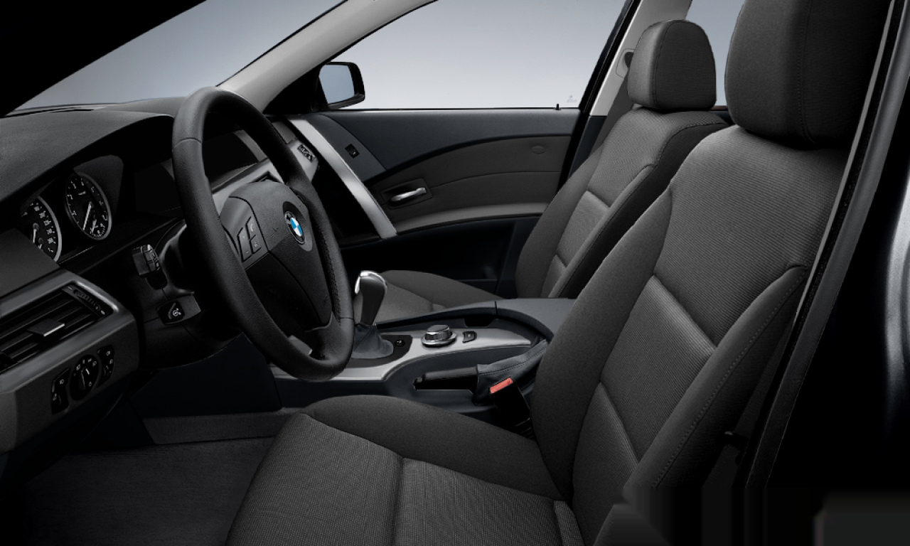 Interior of 2004 BMW 525d (E60), VIN WBANC51010B133330