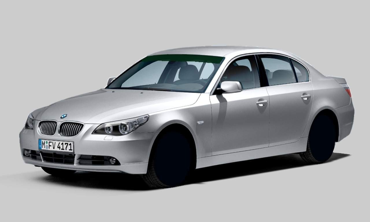 Exterior of BMW 525d (Sedan (4 Doors)), VIN WBANC51010B134123