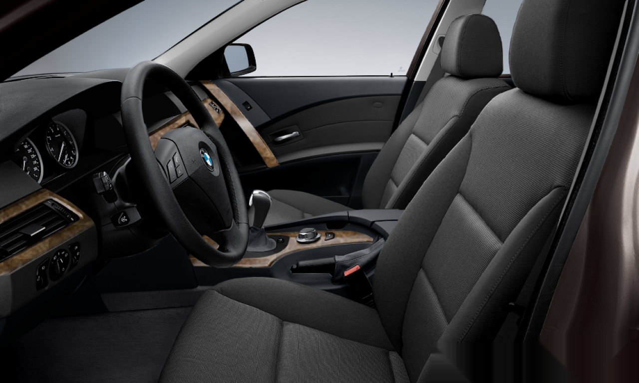 Interior of 2004 BMW 535d (E60), VIN WBANC91020B758178